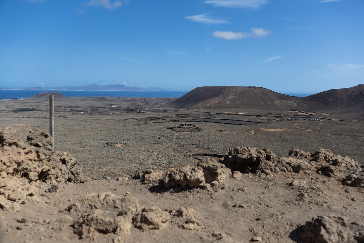 Fuerteventura: Tag 4 - Calderón Hondo, Faro de Tostón
