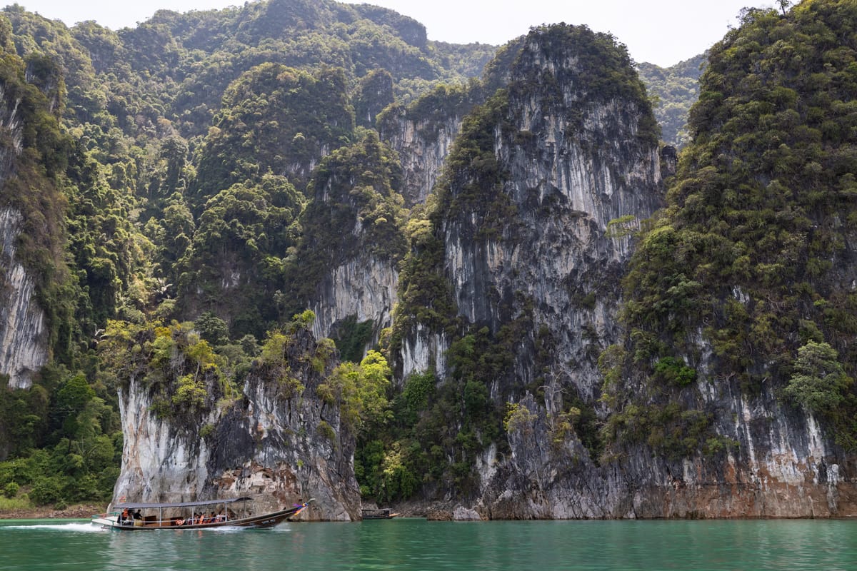 Thailand: Tag 4+5 - Khao Sok Nationalpark / Cheowlan See